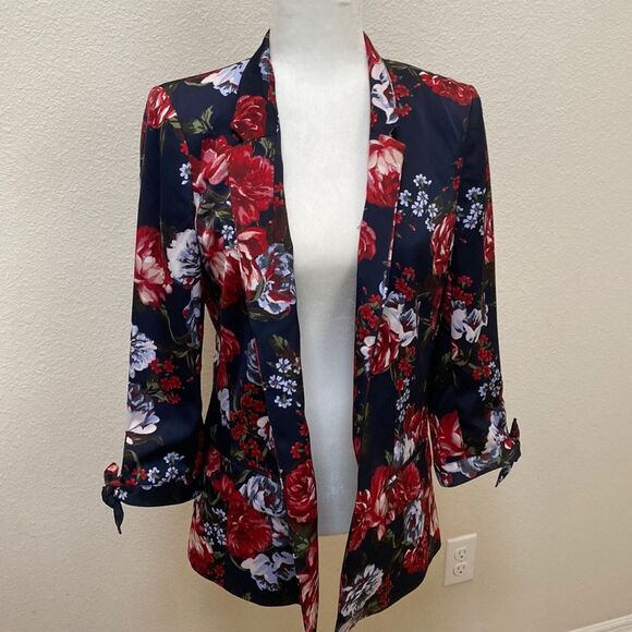 Loft Outlet Floral Blazer - Size Small - Picture 1 of 8